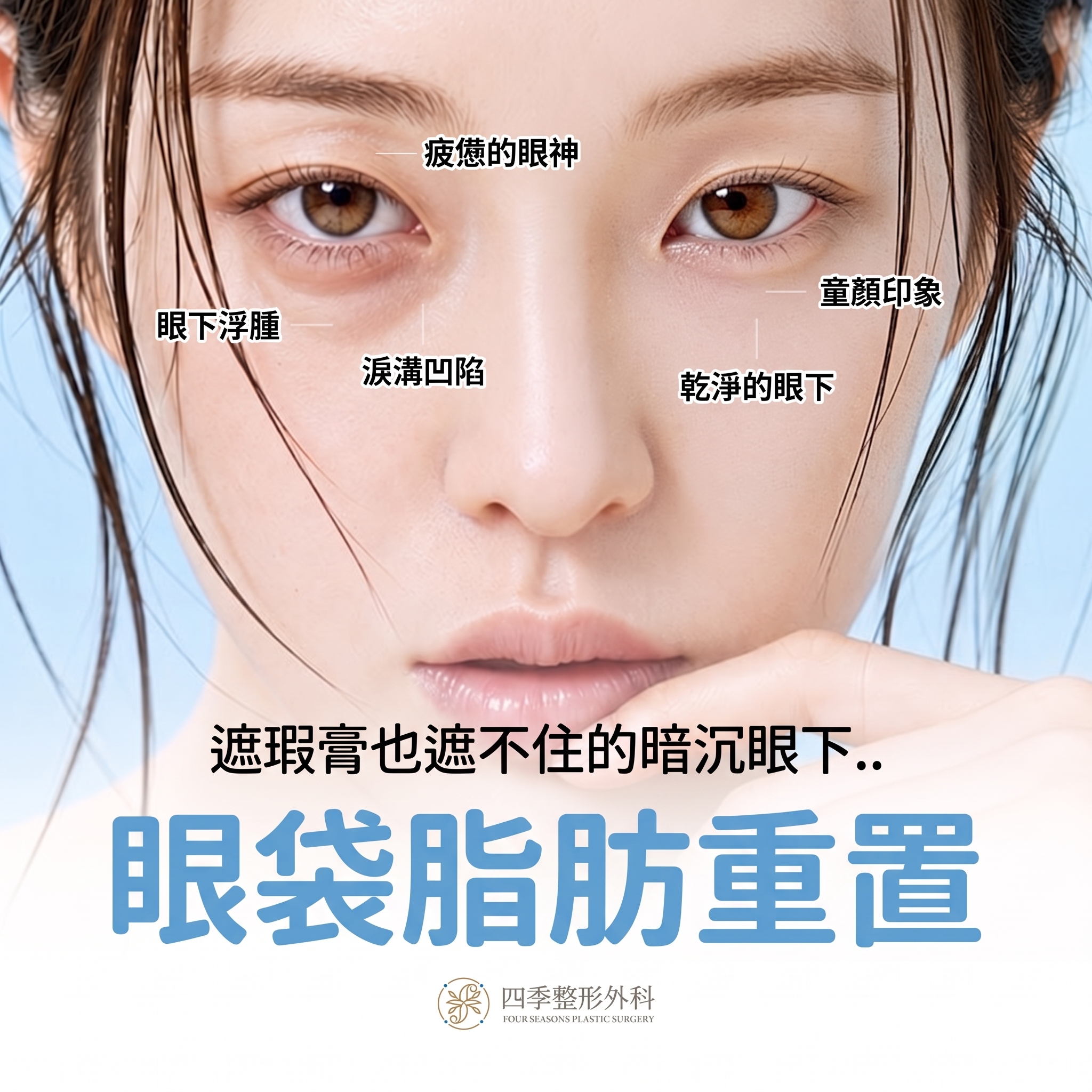眼底脂肪重新排列，一次改善黑眼圈和眼底浮腫 사진 2